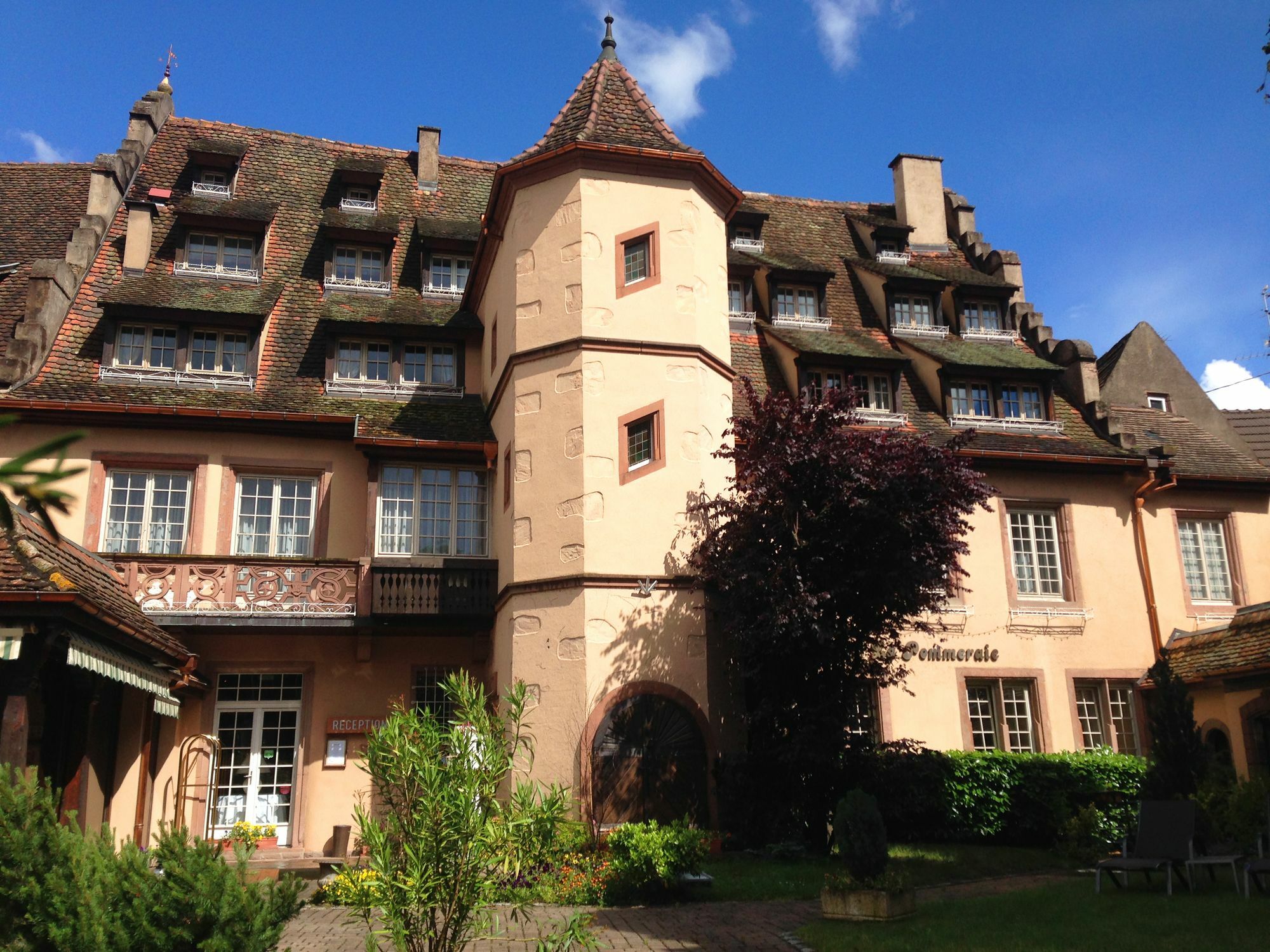Hostellerie De La Pommeraie By Popinns Селеста Екстер'єр фото